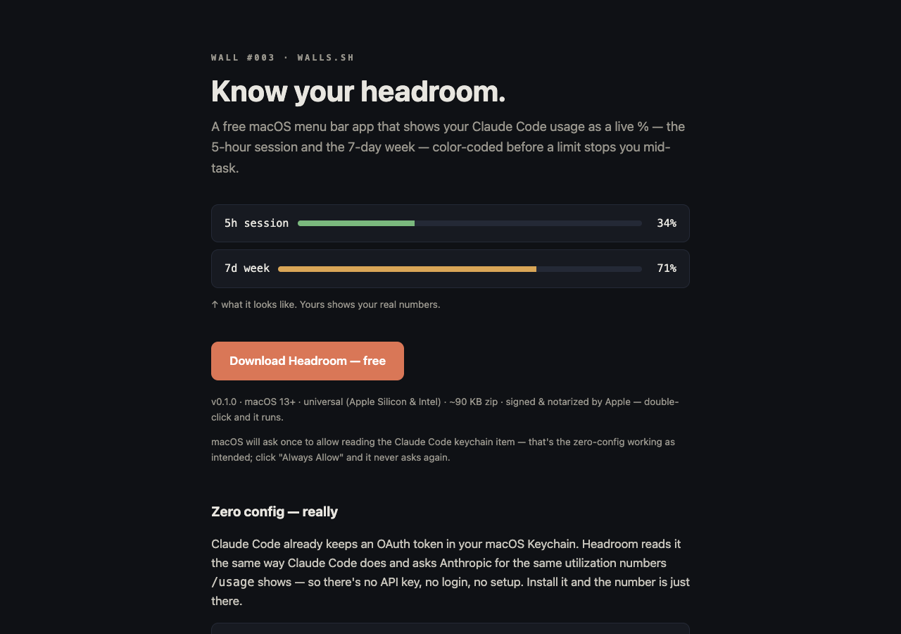 Headroom