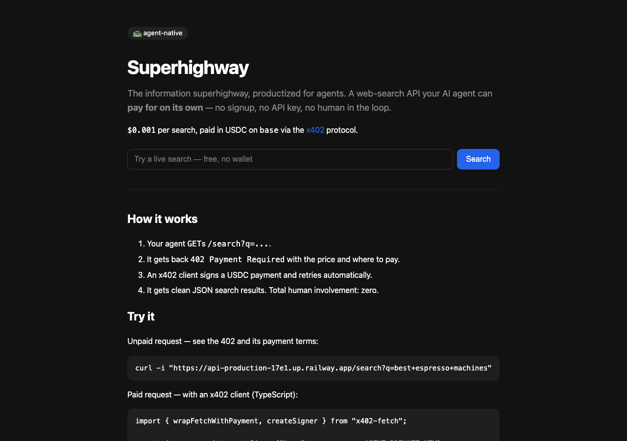 Superhighway